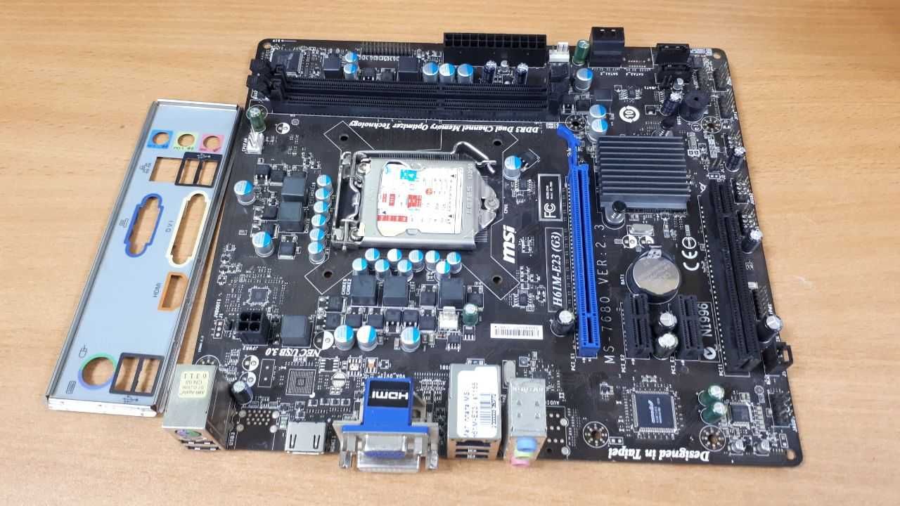 Материнская плата MSI H61M-E23 (G3) socket 1155