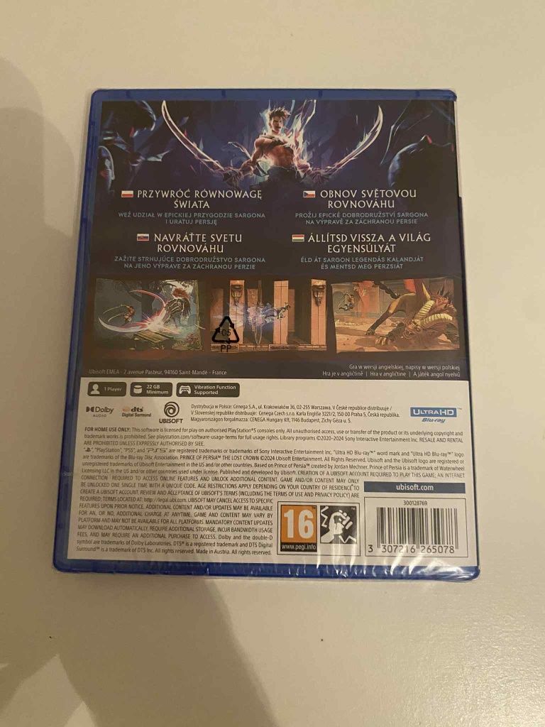 Prince of Persia gra PS5
