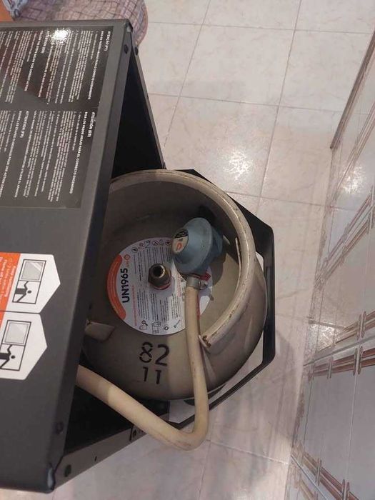 Aquecedor Haeger com bilha incluída