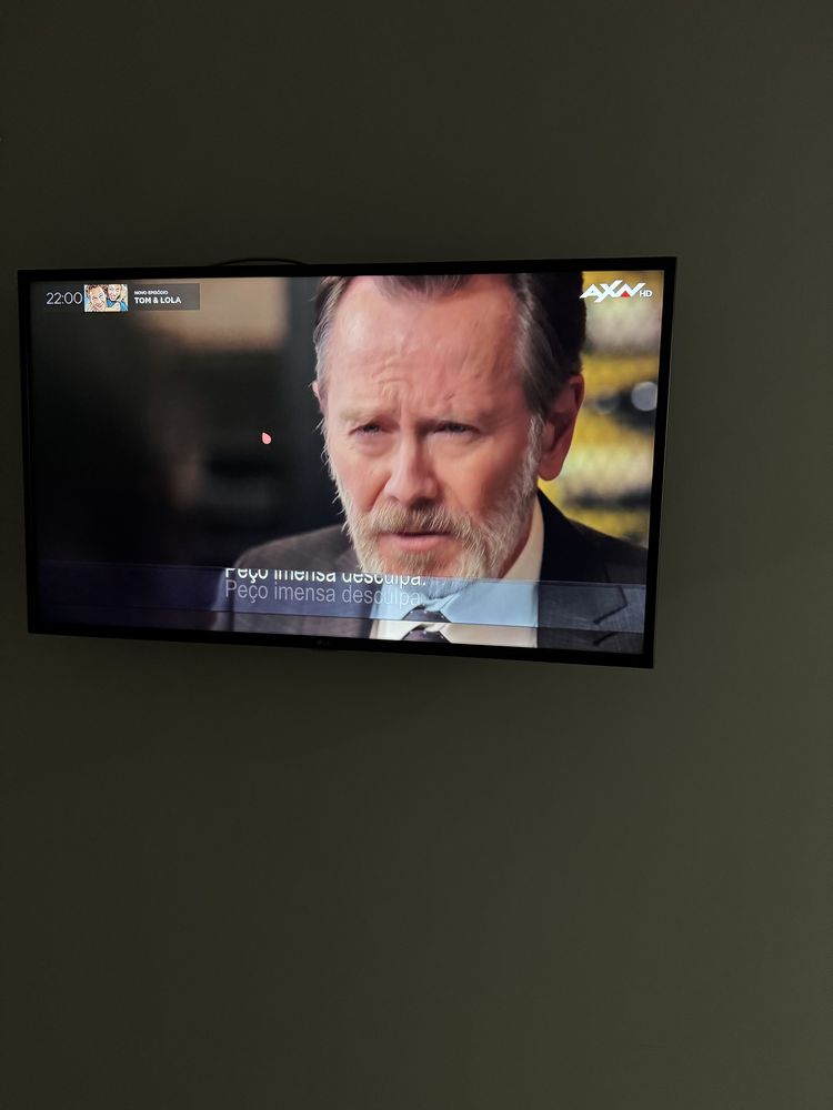 Televisao LG de 43 polegadas avariada