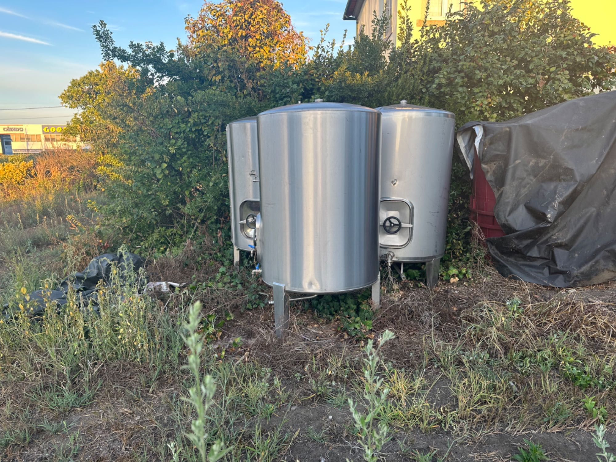 Cubas de inox e dornas