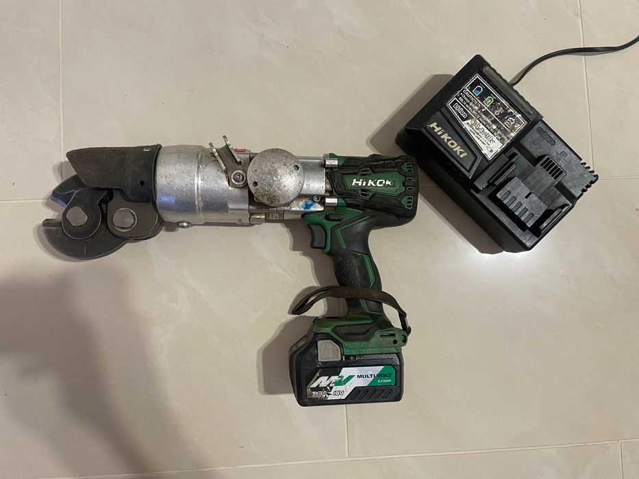 Nożyce do Prętów zbrojeniowych przecinarka gilotyna  hikoki