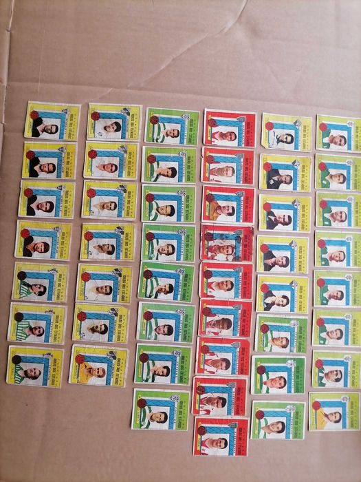 Cromos Caramelos Ídolos dos Estádios 1962 A Francesa