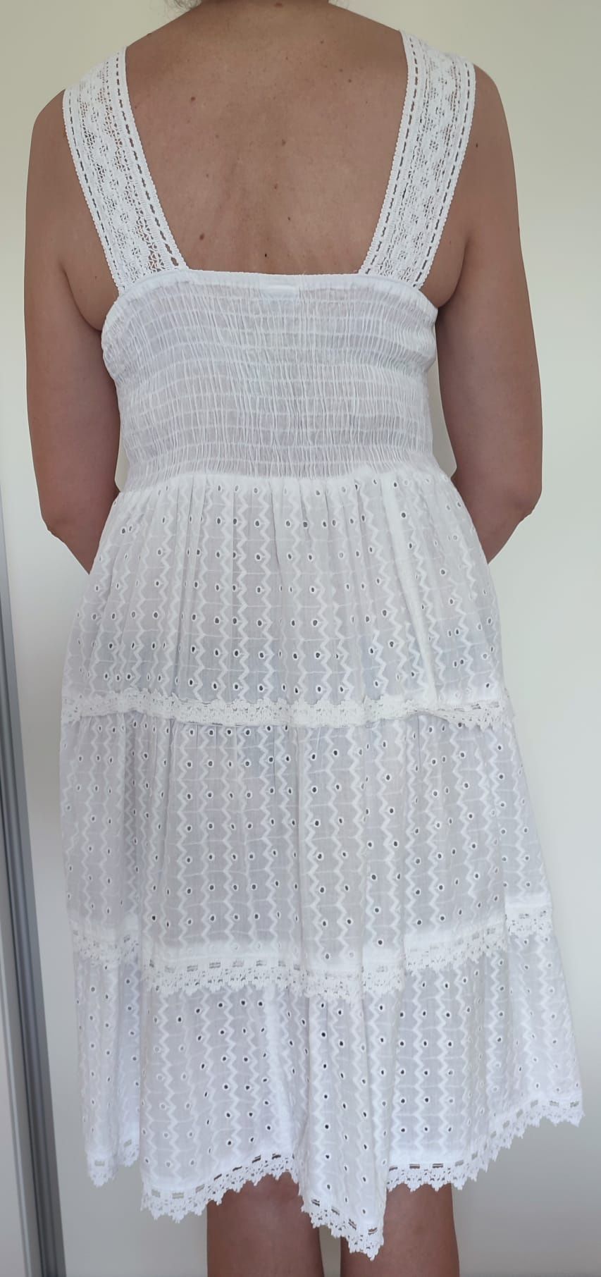 Vestido 100% algodão