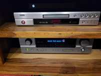 Kino domowe: Amplituner DENON AVR-1705+cd+głośniki Jamo 5.1