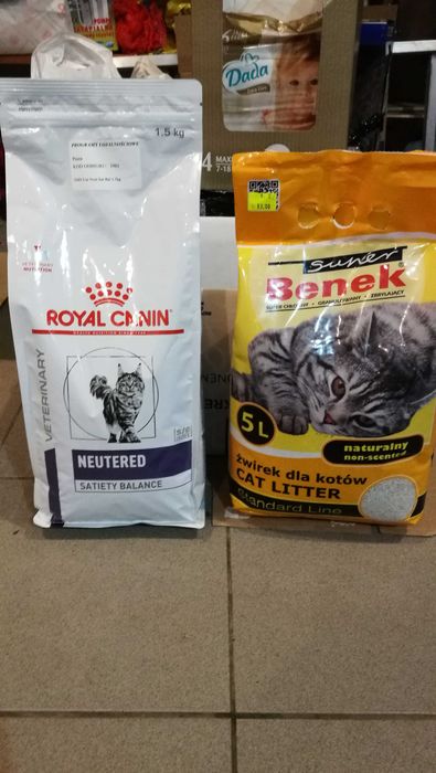 Karma dla kota Royal Canin Neutered 1,5 kg + Gratis