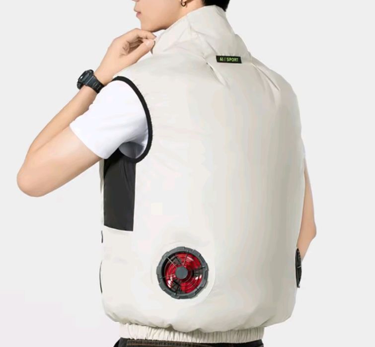 Casaco Ventilado Japonês para Campismo Obras Pesca