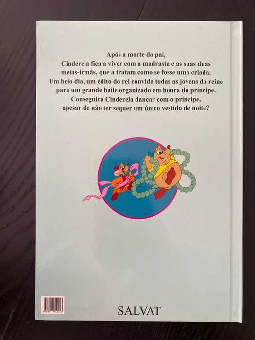 Lote 4 Livros Disney Salvat capa dura