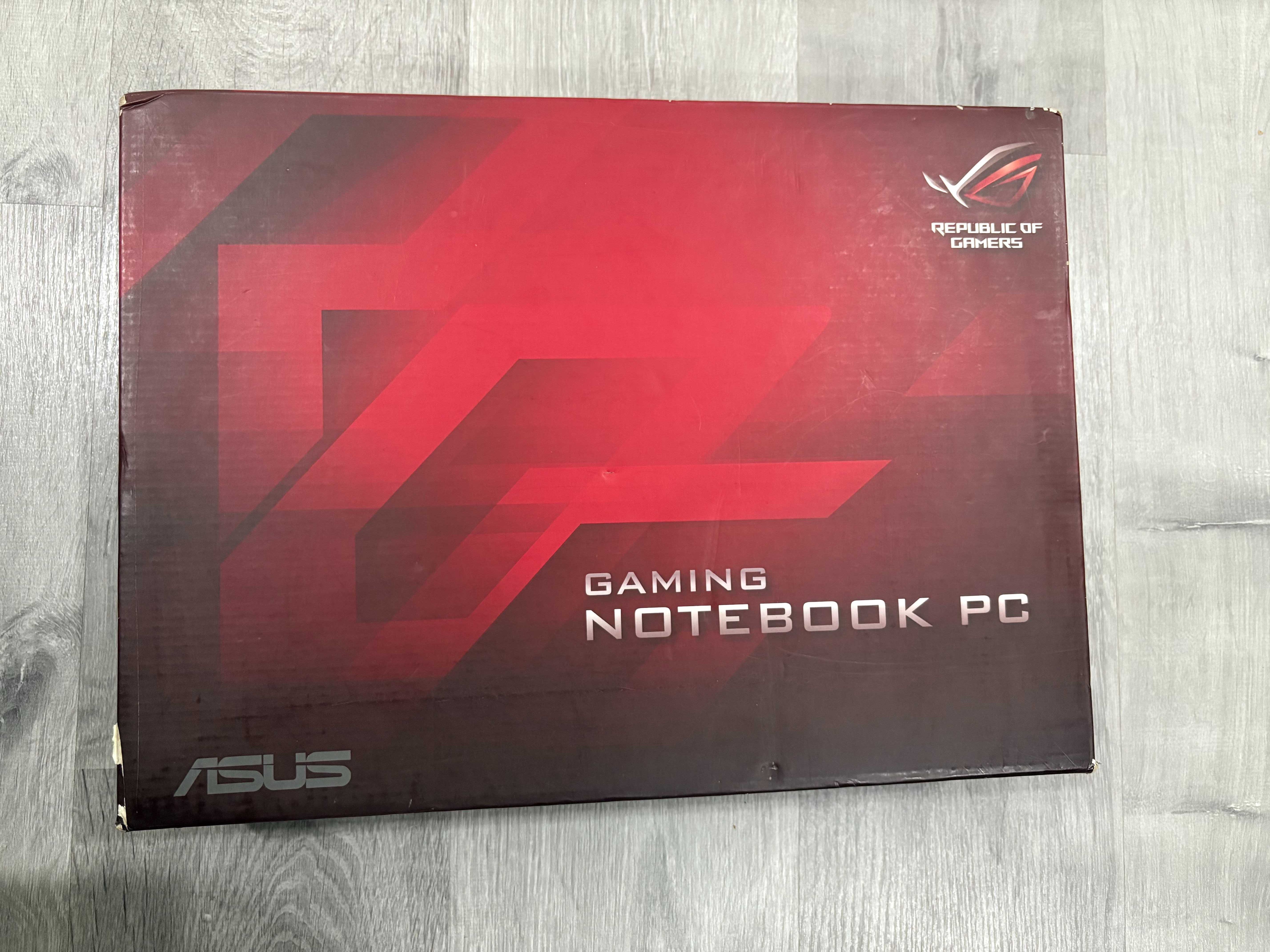 Asus ROG GL552VW com caixa original