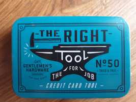 The Right Tool for the job Gentleman's Hardware credit card tool