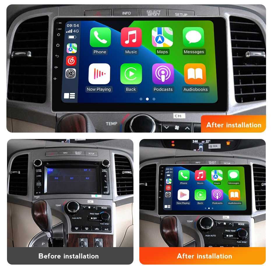 Магнітола Toyota Venza 2008-2016 GPS навігація мультимедіа Android