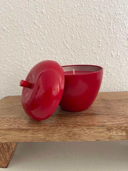 Новогодние подарочные свечи ЯБЛОКО Икеа