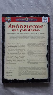 Śródziemie gra fabularna rpg pierwsze wydanie