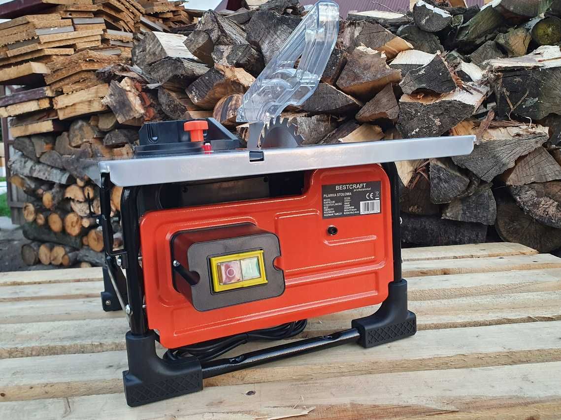 Стаціонарна циркулярна пила Циркулярка 1500W Bestcraft EC554 Польща