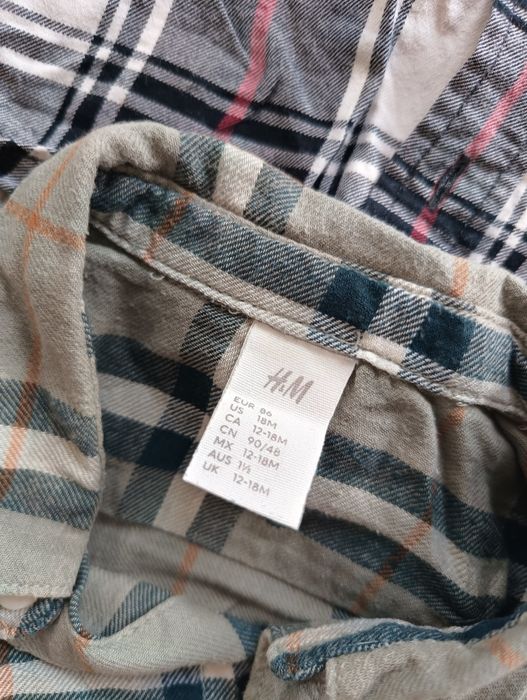 Koszula dla chłopczyka 2 szt Ralph Lauren i H&M