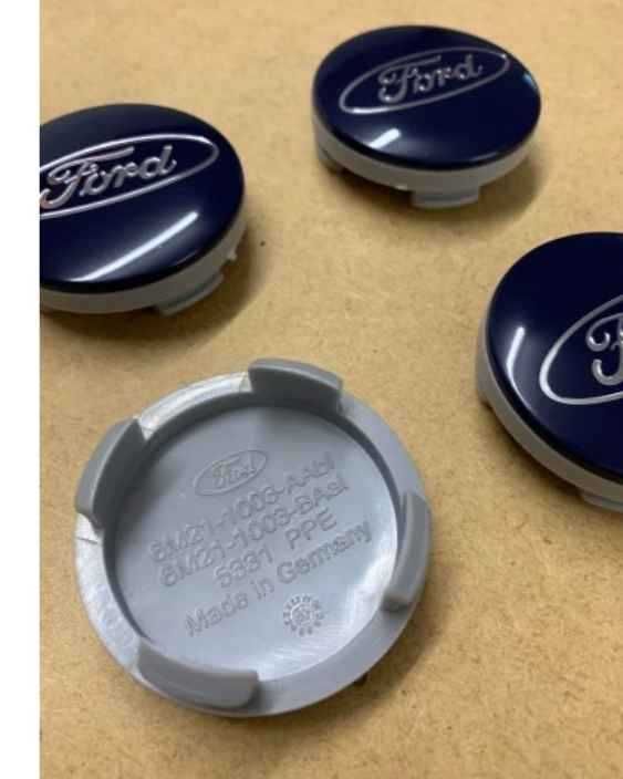 FORD 4szt Dekielki Kapsle Kołpaczki ALUFELG 54mm