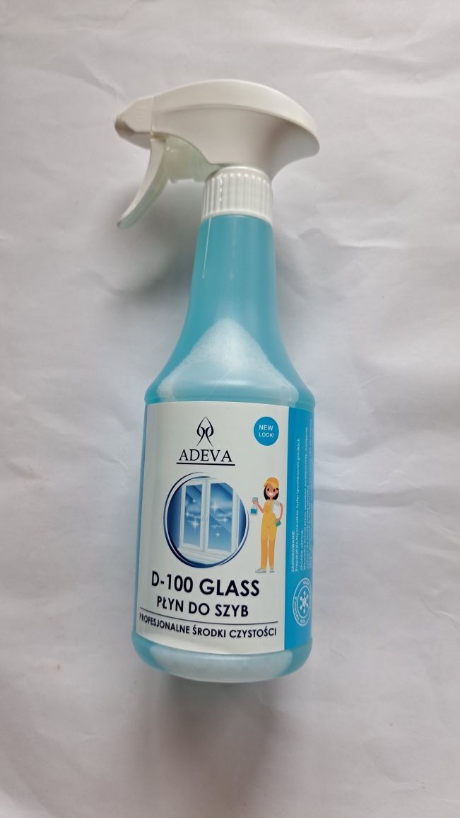 Płyn do mycia szyb I szklanych powierzchni profesjonalny 500ml nowy