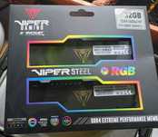 Pamięć DDR4 Viper Steel RGB 32GB/3600(2x16GB) CL18 Patriot [NOWA]