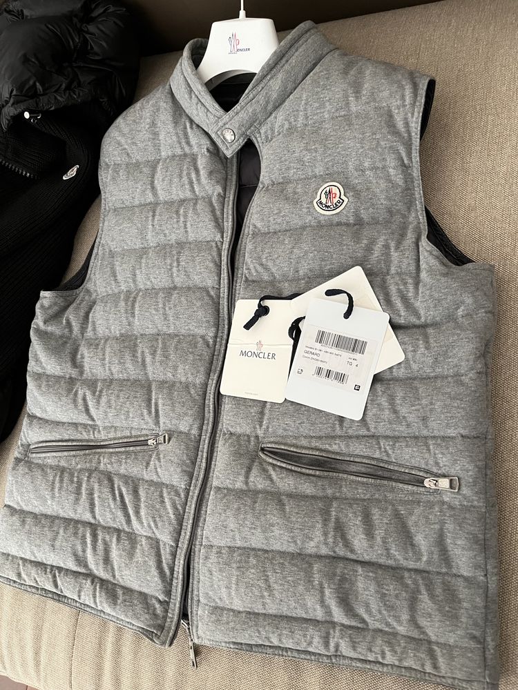 MONCLER bezrekawnik orginalny !