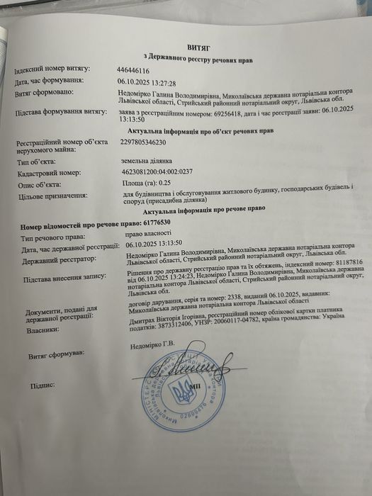 Земельна ділянка