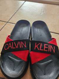 Klapki Calvin Klein roz 36