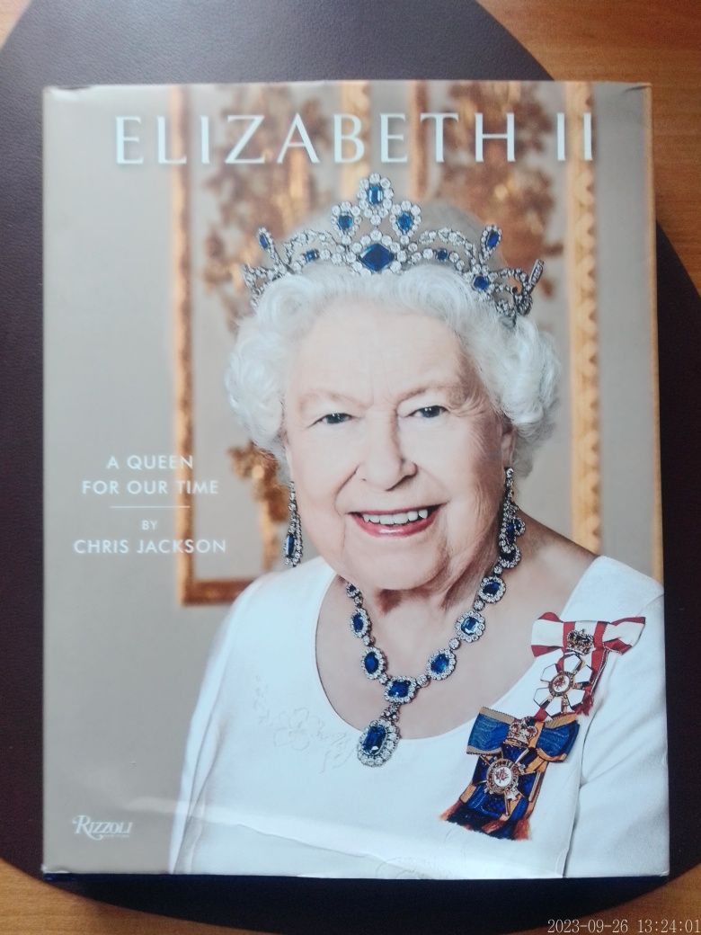 Книга  Elizabeth II:a Queen  for our time.