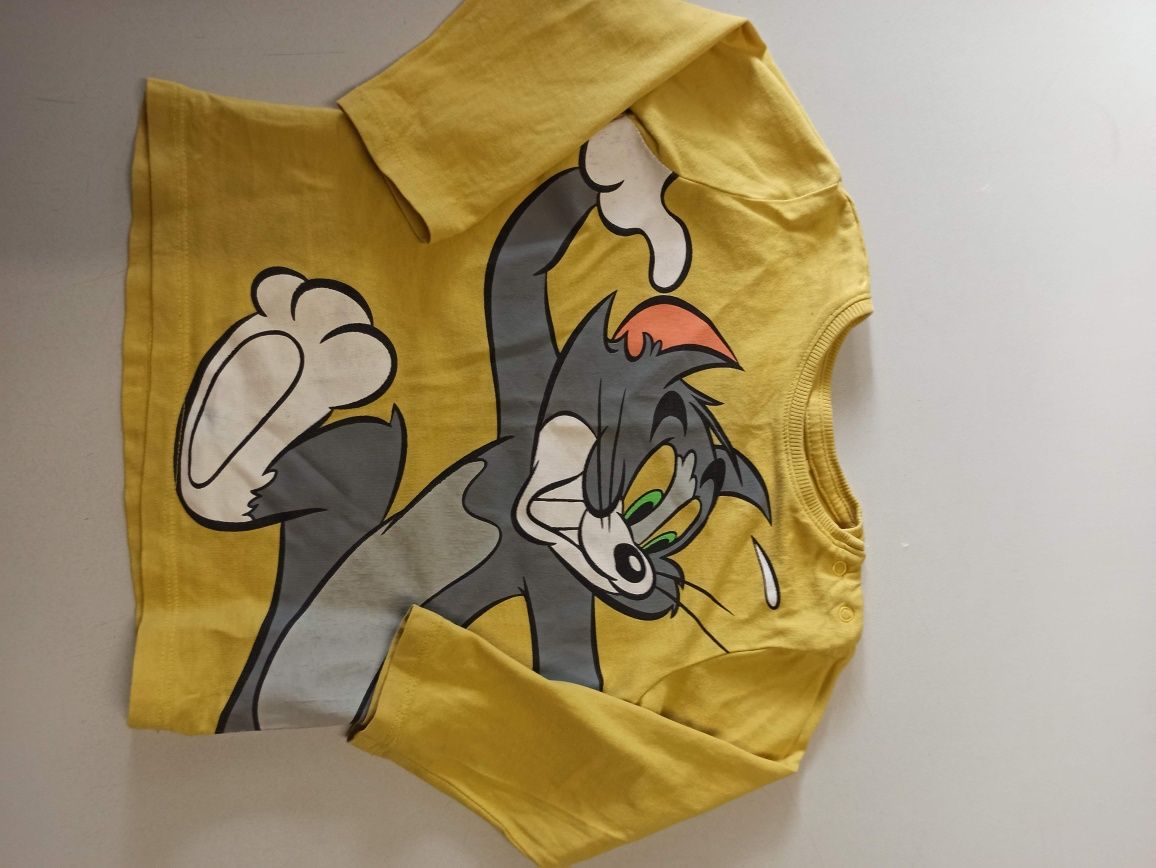 Cienka bluzka na długi rękaw Tom and Jerry 86 Cool Club