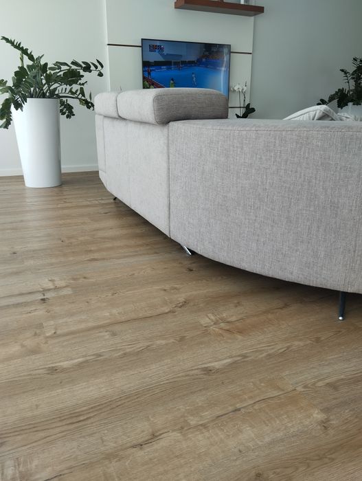 Sofa canto forrado a tecido de qualidade  espumas de alta densidade  p