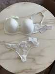 Biustonosz nowy 60G ślubny strapless majtkami hiszpańskiej firmy Twin