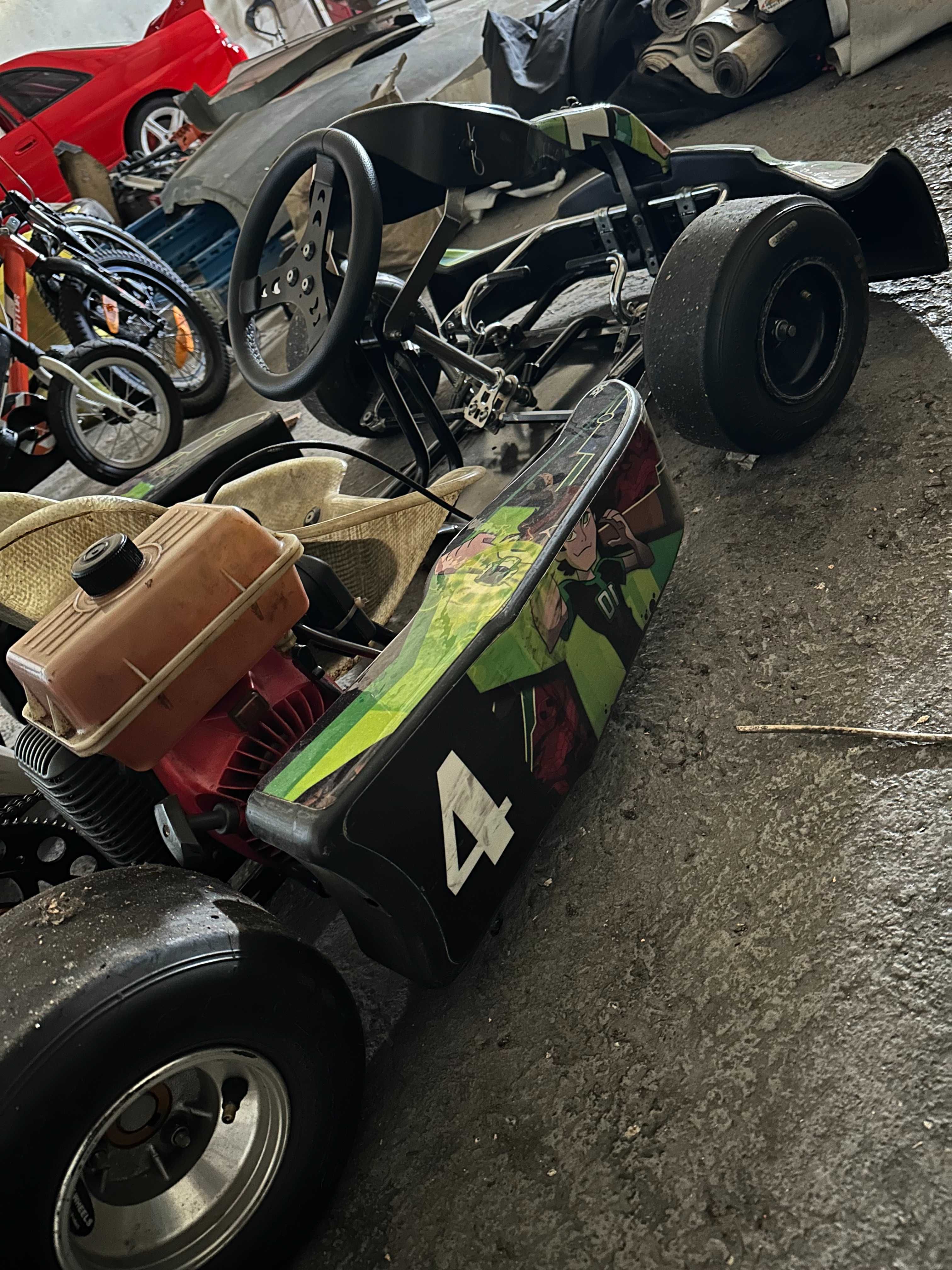 Gokart CRG mini dla dzieci 7-11 lat Comer 80 ccm