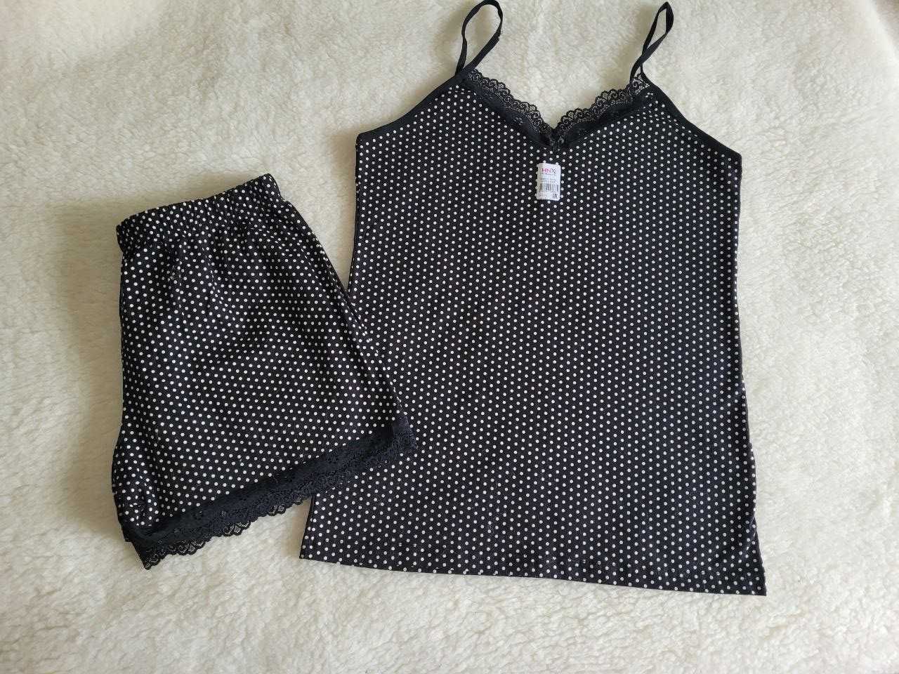 Женская пижама майка шорты р. M-5XL