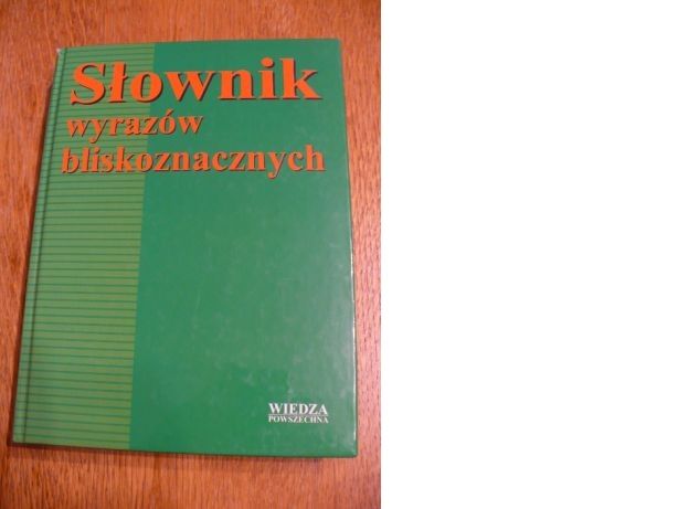 Słownik wyrazów bliskoznacznych