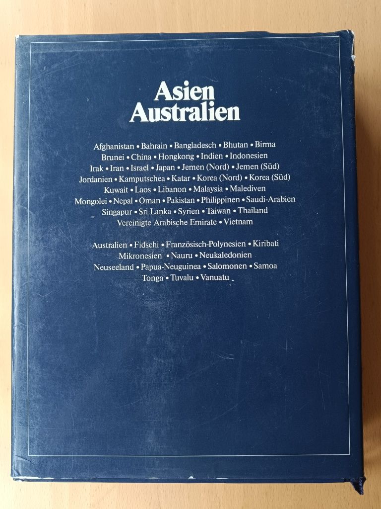 Asien Australien Das Bild unserer Welt - książka w j. niemieckim