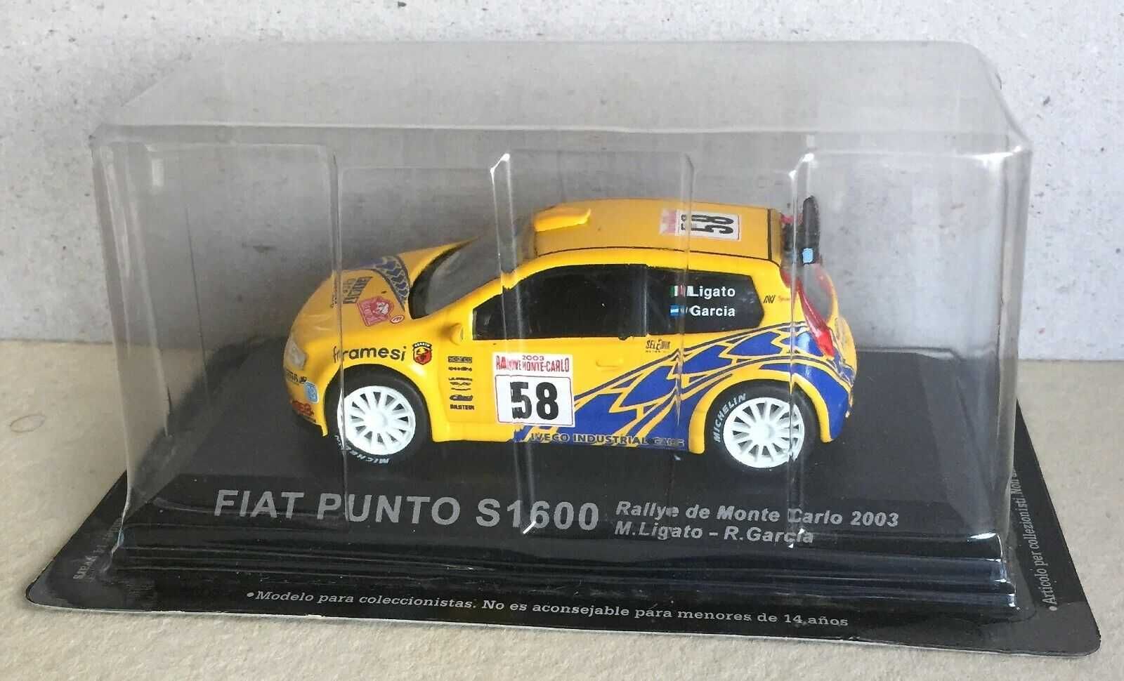 Miniaturas de Rally : 8 modelos, escala 1/43