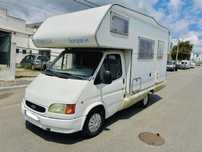 Autocaravana Ford Transit 129589km 6 lugares de livrete e de dormida