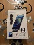 Bezprzewodowy Mikrofon Krawatowy USB-C Vlog Wywiad Live TikTok YouTube
