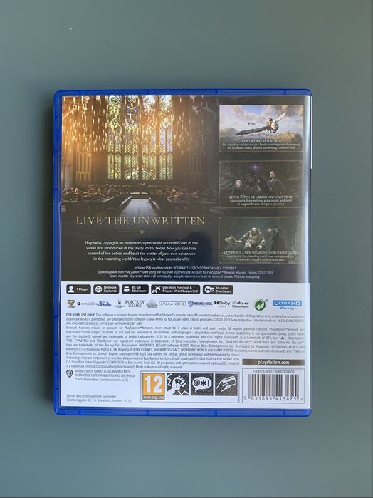 Ігровий диск PS5 Hogwarts Legacy [PS5, Blu-Ray диск]