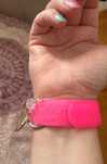 Pulseira de Poliamida Rosa