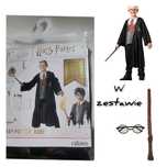 Nowy Strój Harry Potter 128/134/140 okulary różdżka Harry Potter
