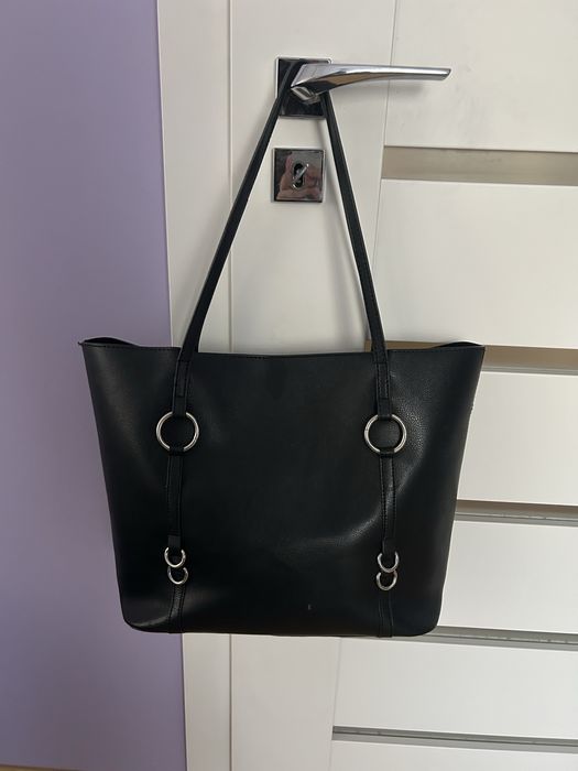 Torba shopperka czarna