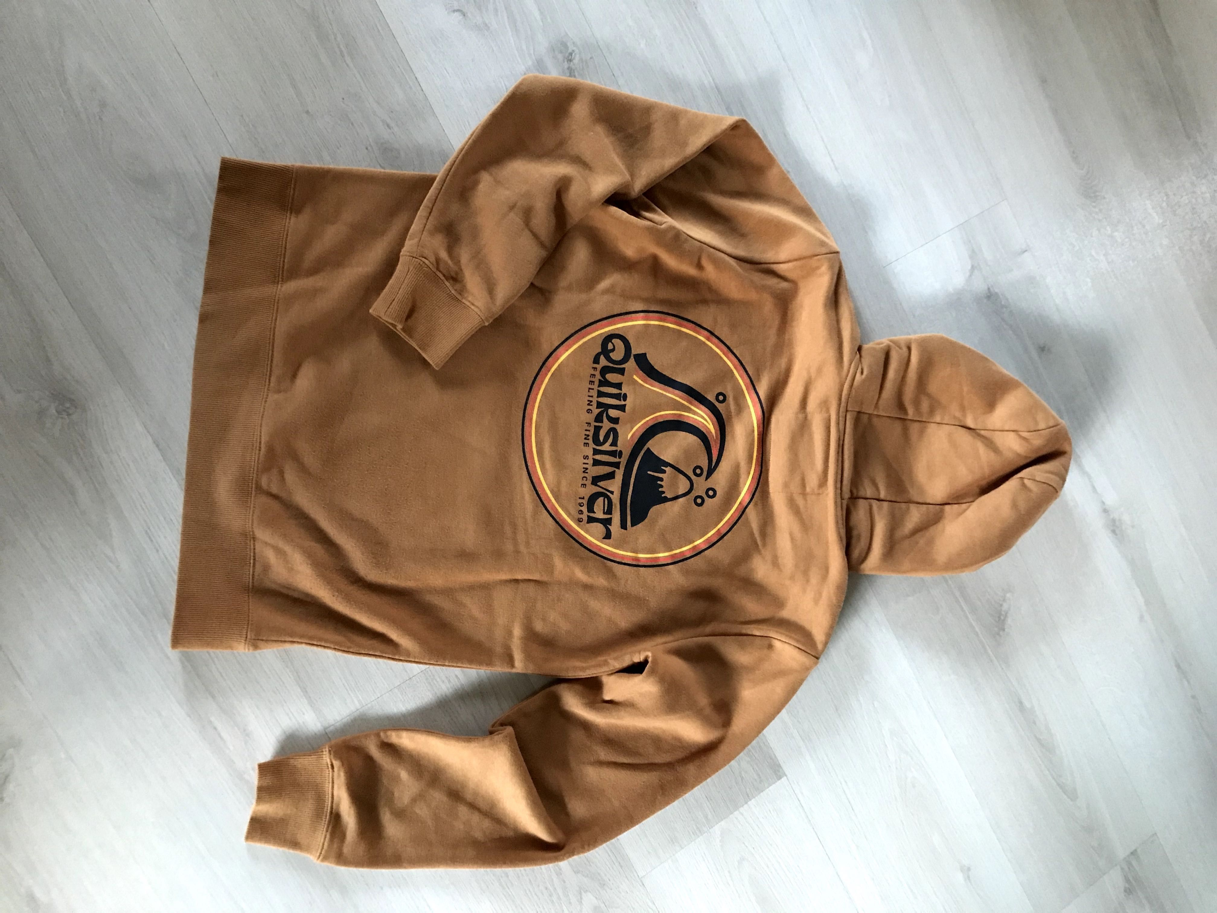 Bluza młodzieżowa Quiksilver z kapturem r.S