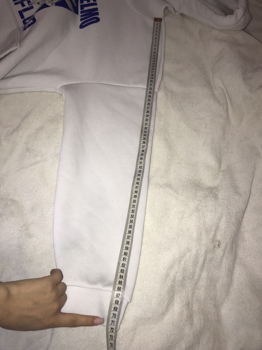 Худи белое/ женское худи