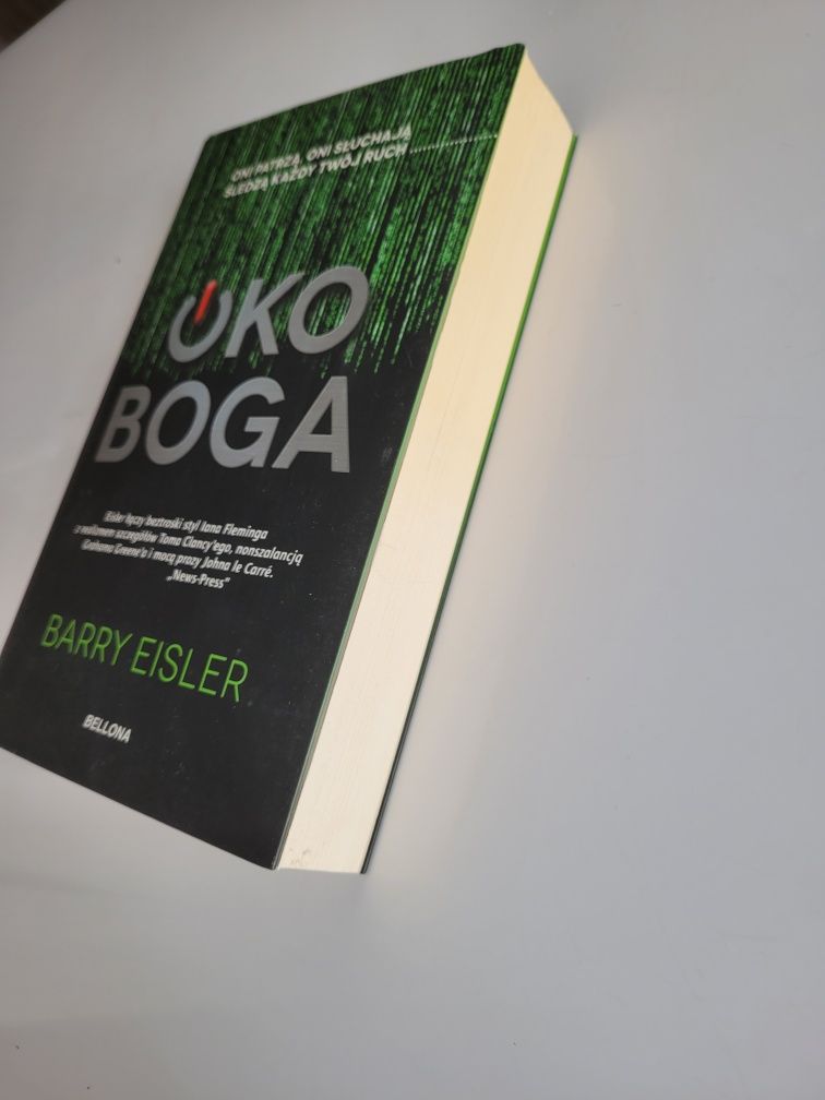Książka thriller OKO BOGA Barry Eisler