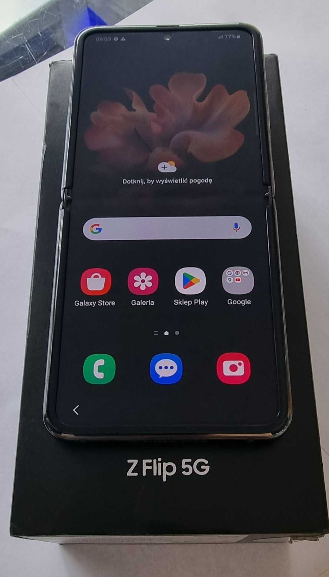 Samsung Z Flip 5G F707 stan bardzo dobry android 13