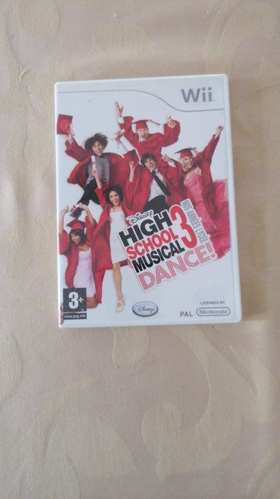 Dvd wii Hight School Musical Dance 3+