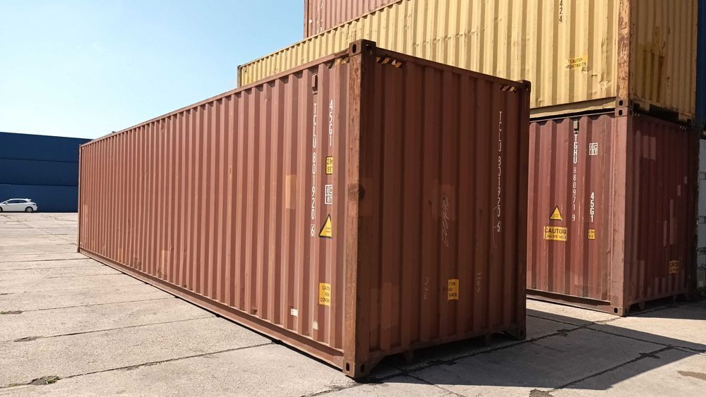 Kontener morski 40’HC 12m używany | kontener magazynowy DOSTAWA /NJ