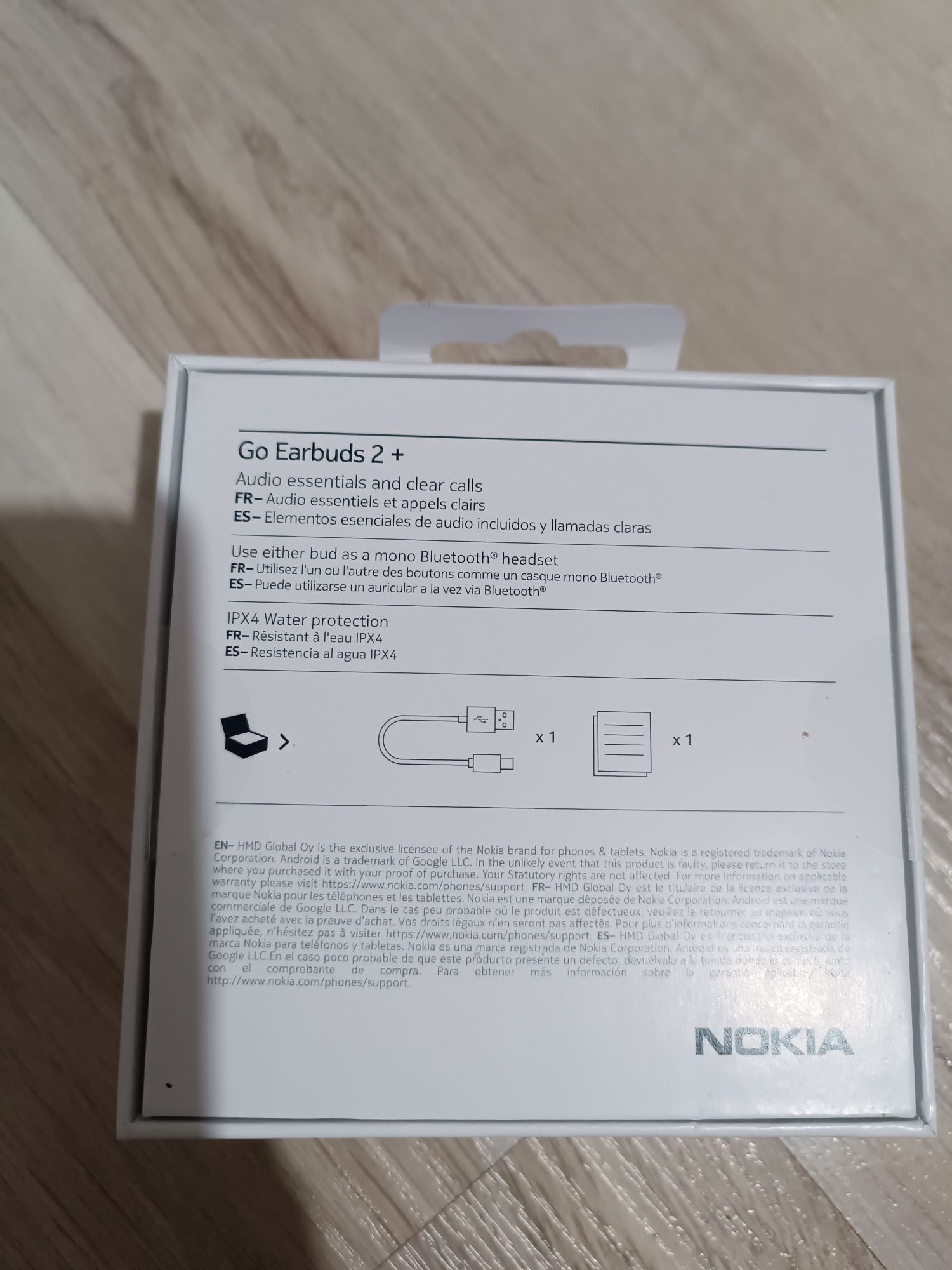 Słuchawki Nokia Go Earbuds 2+ białe