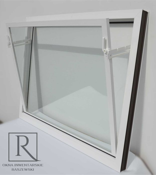 Okna inwentarskie gospodarcze 100x70 + siatki ASF Producent