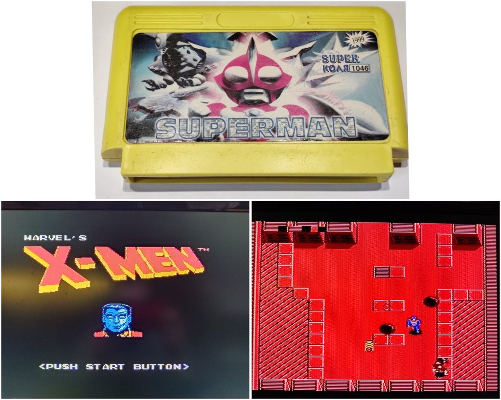 Gra X-Men Pegasus Nintendo Famicom kartridż dyskietka kasetka