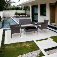Набір садових меблів стіл +2 крісла + диван Комплект балконних меблів